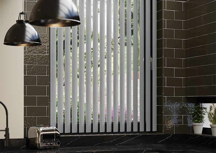 Sorrento (Blackout), Slate Grey - Vertical Blind - Image 5